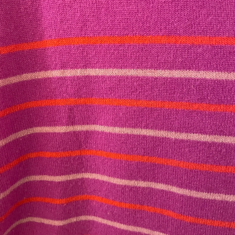 KULE Cashmere Striped Crewneck Sweater - Picture 3 of 5